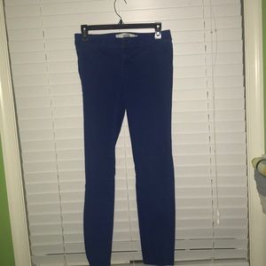 Cobalt Blue Skinny Jeans